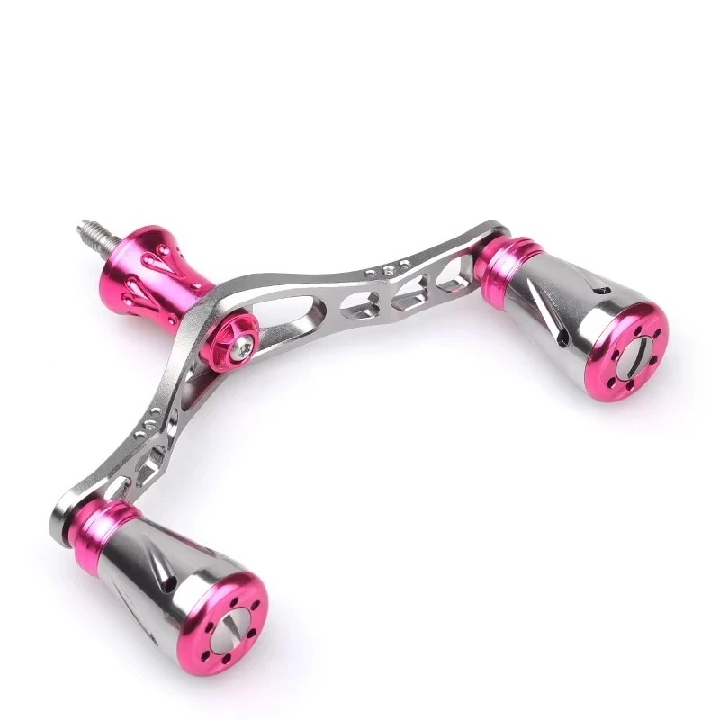 Lightweight Full Metal Rotatable Reel Seat Leg Streamlined Shape with 3D Anti-slip Knob, Dual Tool Fitting Accessory for Fishing
