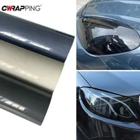 TPU Headlight Tint Vinyl Film Car Tail Light Films Wrap Foil Stickers Anti-scratch Waterproof Protection Self Adhesive Stickers