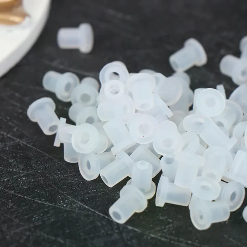 50pcs CISS DIY Acessories Cartridge Sealing Stopper Rubber Plug Cartridge Plugs Silicon Spigot For Use Ink Cartridge Ciss