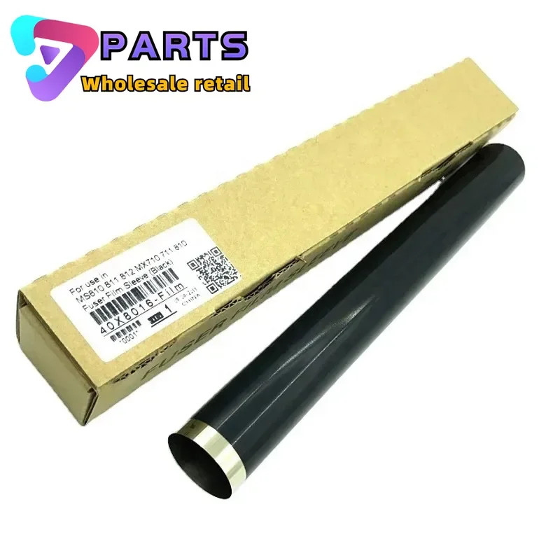 상부 퓨저 고정 필름 슬리브, 렉스마크 MX710 MX711 MX810 MX811 MX812 MS810 MS811 MS812 복사기 부품, 1 개