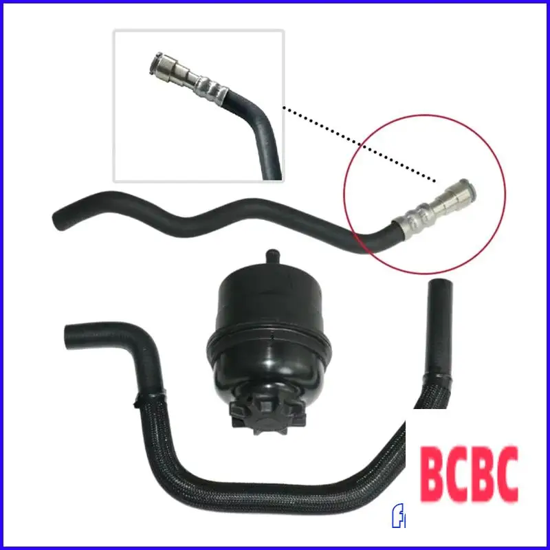 

BB-1Set Power Steering Hose+Fluid Tank Kit For BMW E46 M52 M54 325I 325Ci 328I 330Ci 32411094951 32411097164
