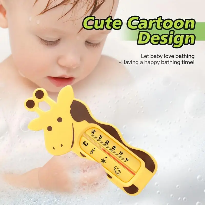 Bathtub Temperature Baby Giraffe Baby Water Temperature Gauge Bathtub Water Temp Warning Portable Floating Bath Toy For Pregnanc