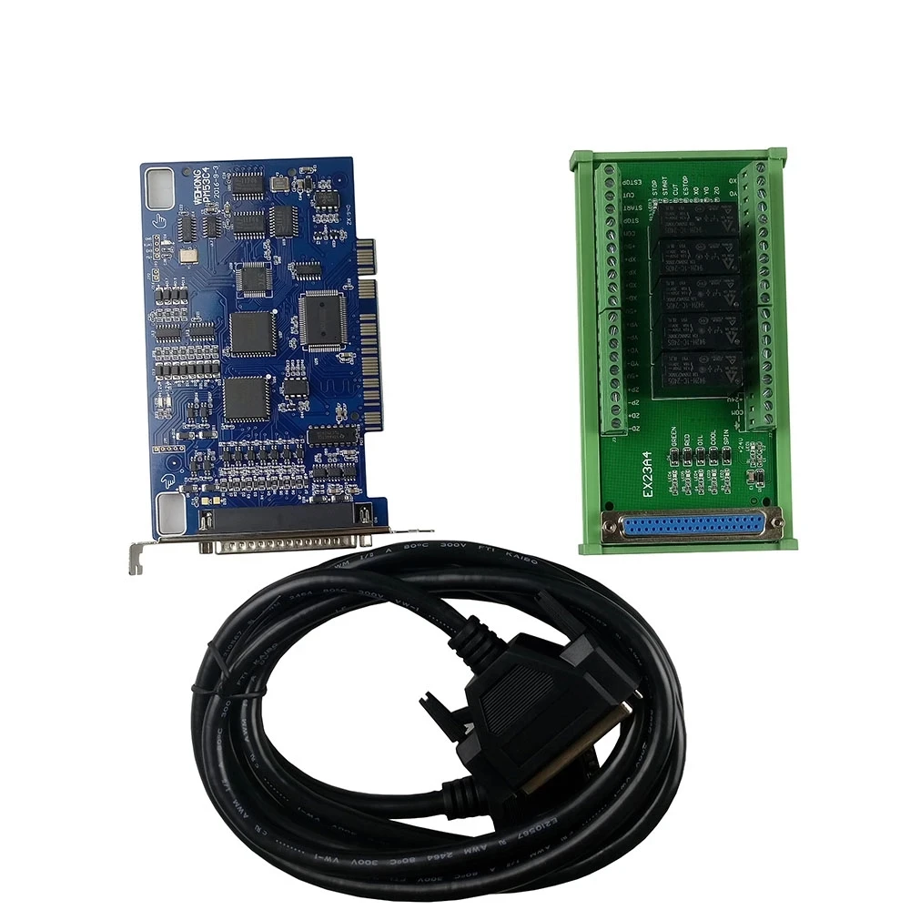 CNC Ncstudio 3 Axis controller PM53C Breakout board control card + XHC LHB04B Wired MPG handwheel Compatible