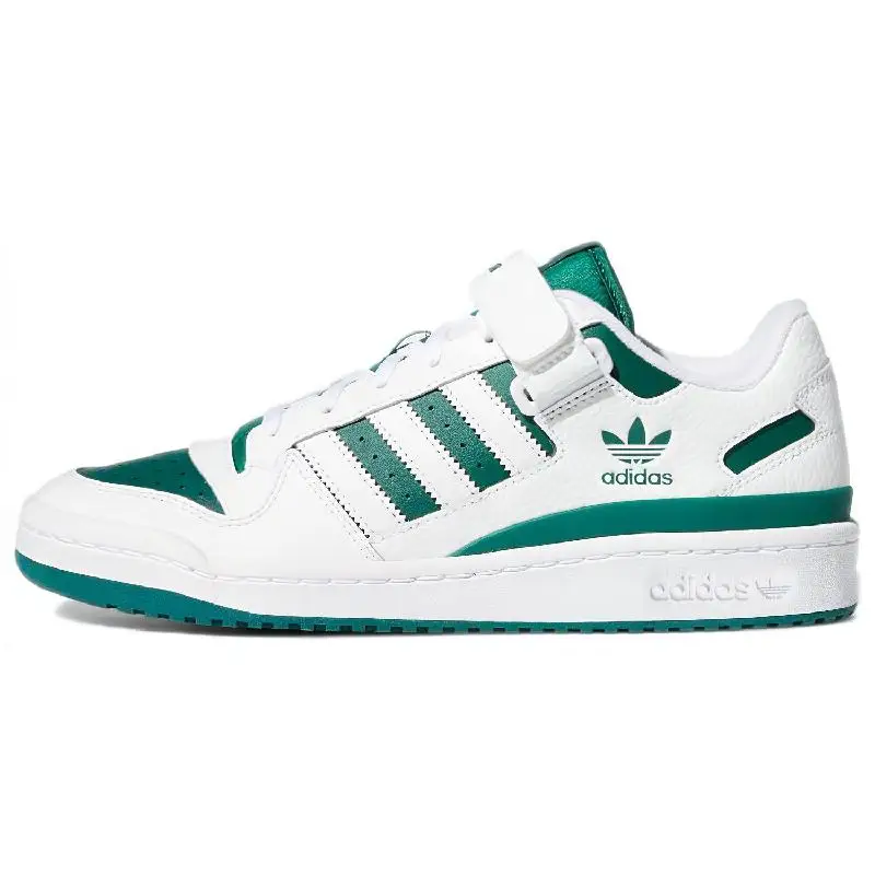 Adidas Forum Low White Collegiate Green Кроссовки GY8556