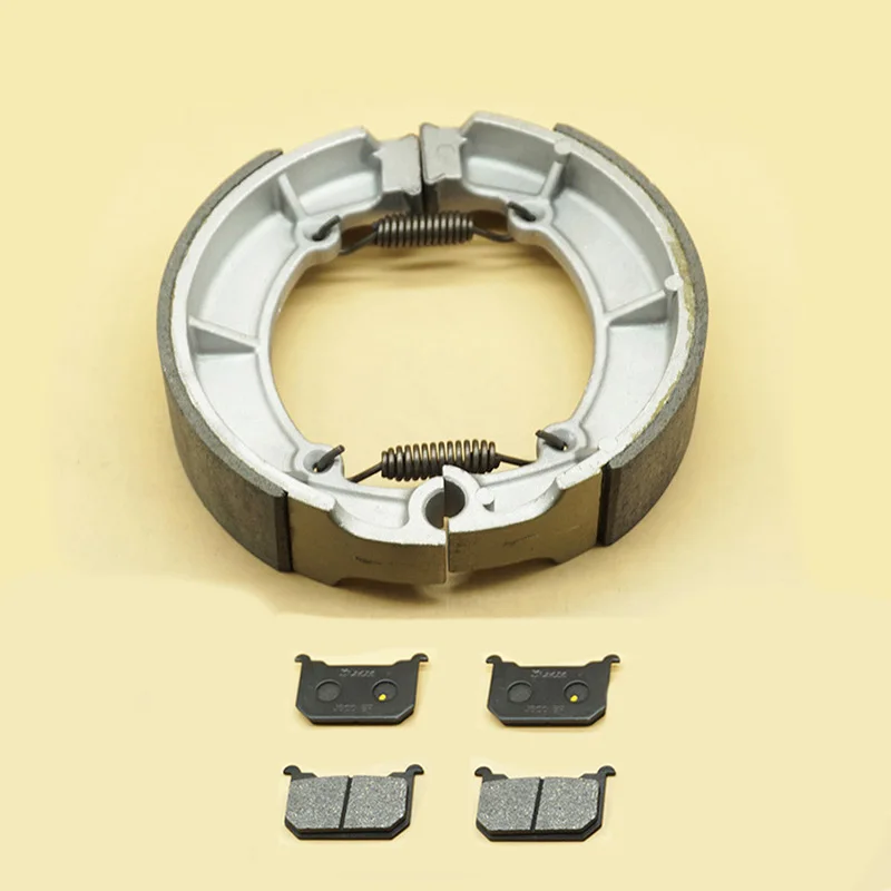 

For Kawasaki Z400 Z 400 1981-1982 Z650 Z 650 1981-1983 Motorcycle Front Brake Pad Rear Brake Shoe Kit Set