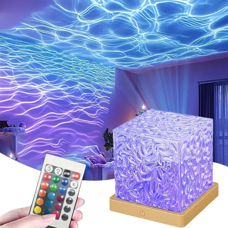 Home Fragrance Ocean Breeze - Projetor de Luz Aurora Ondas do