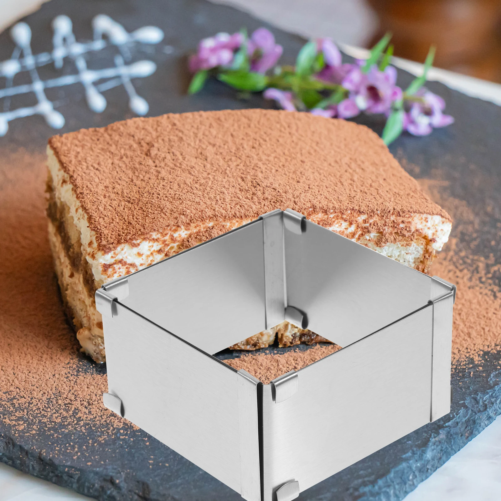 

Stainless Steel Cake Inch Mousse Mould For Baking Pastry Diy Dessert Tool Cookie Cutter Reusable Corrosion