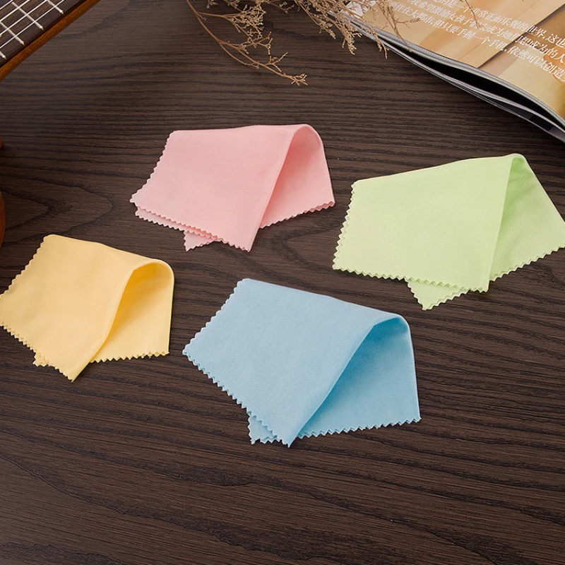 Guitar Wipes Bagged Musical Instrument Cleaning Cloth Fine Fiber Piano Wipes Large Size Musical Instrument Accessories