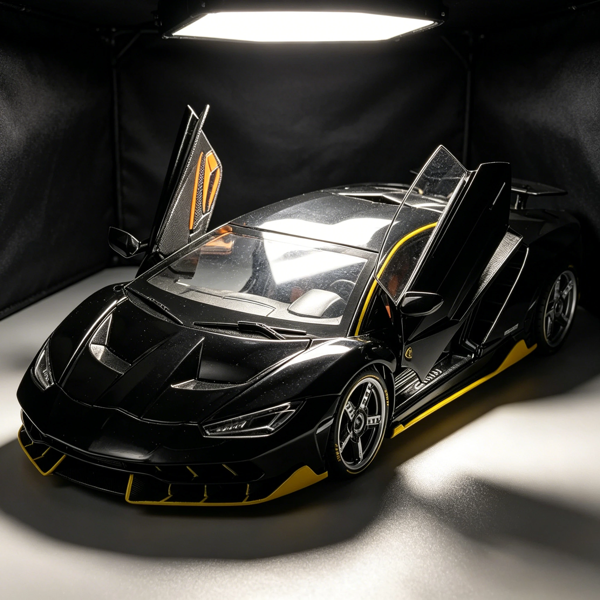 

1:18 LP770-4 Alloy Diecast Cars Toys Models Sound Light Pull Bsck Doors Opened Sports Car Children Best Gifts