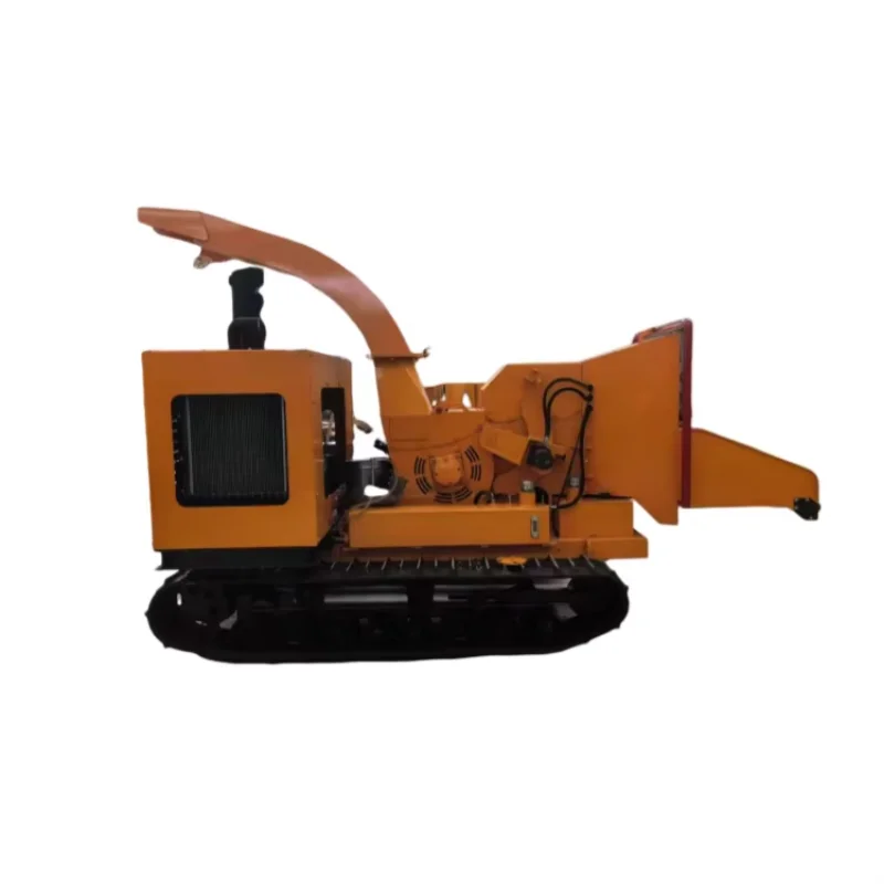 Diesel Engine Wood Chipper Branches Shredder Orchard Branch Wood Chipper Machine Forestry Industries Landscaping Wood Chipper