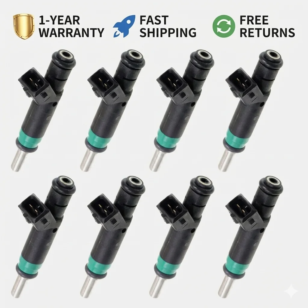 

8 Fuel Injectors For BMW E60 E65 E70 X5 545i 550i 650i 750i 4.4L 4.8L V8 7525721