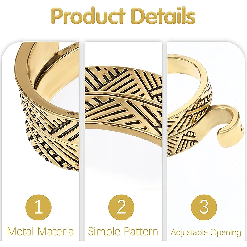 Adjustable Crochet Tension Ring, Beginner Knitting Crochet Hook Ring, Yarn Guide Finger Holders Thimbles Winder Sewing Tools - Image 3