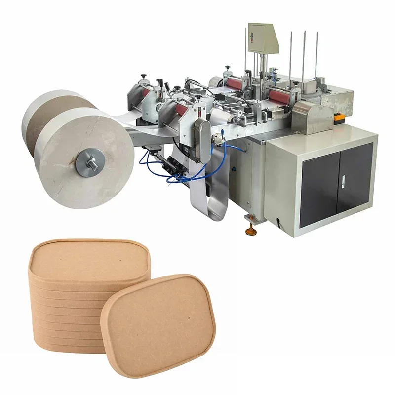 High Performance Automatic Paper Lid Making Machine for Coffee Cup Machine for Making Disposable Cup Lid