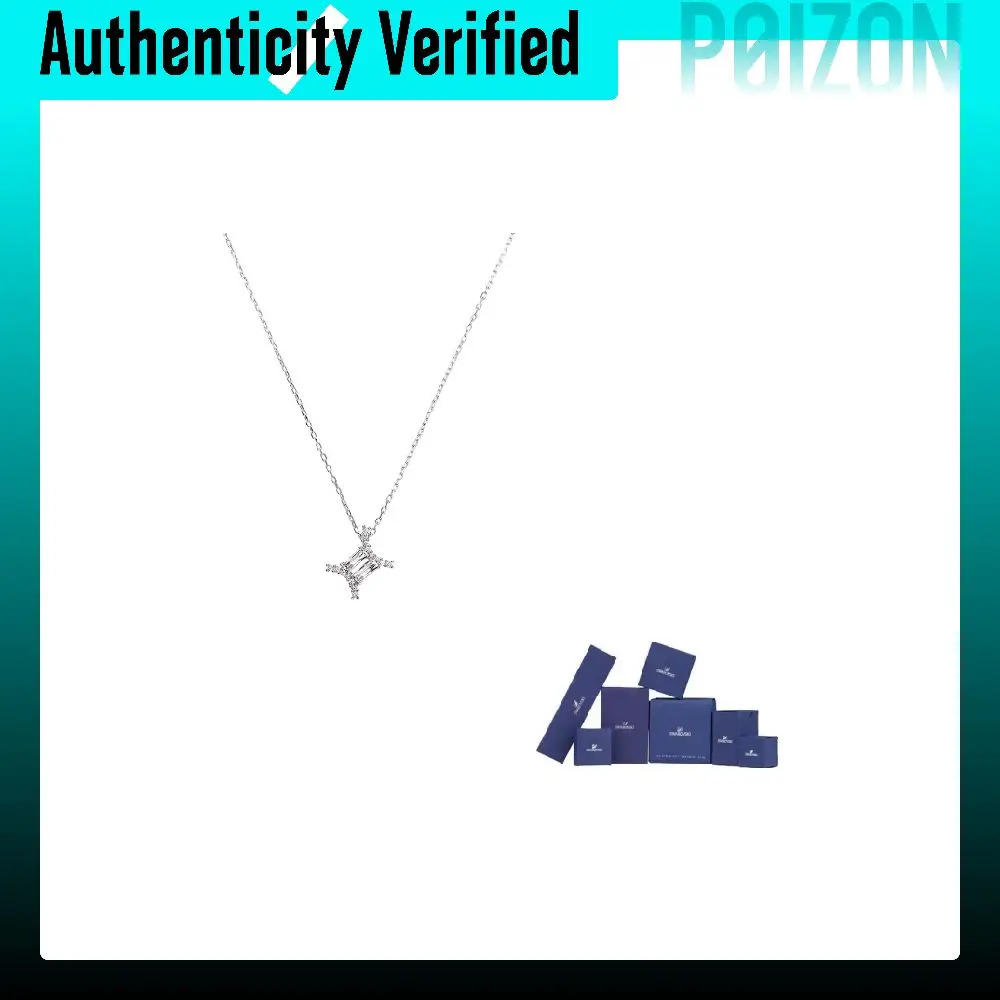 Swarovski Zodiac Multiple Metal Plated Necklaces Women's Silver 5563893