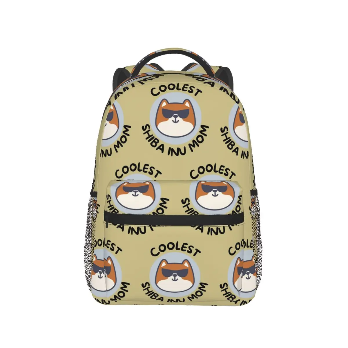 

Coolest Shiba Inu Mom Backpack Hot Sale Daypack Large Capacity Boys Girls BookBag School Bag Shoulder Bags for Men Women