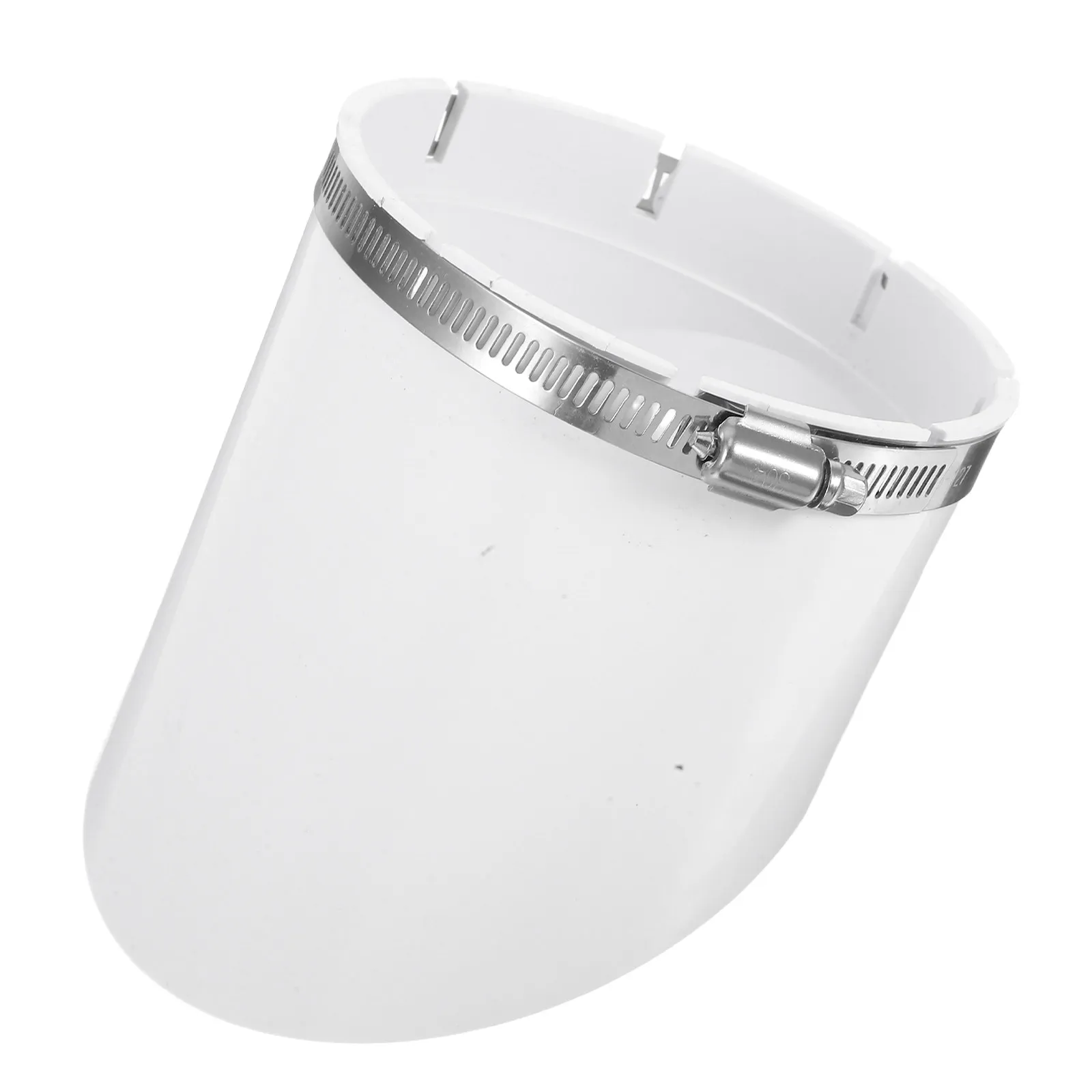 One-Way Pipe Check Valve White Anti Backflow for Home Garden Drainage Sewer Backflow Preventer Sewer Pipe Plug