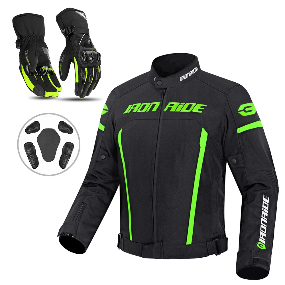 

Motorcycle Jacket Anti Fall Warm Windproof Off-road Riding Jacket Jacket Riding Pants Riding Gloves Motorcycle Riding Equipment