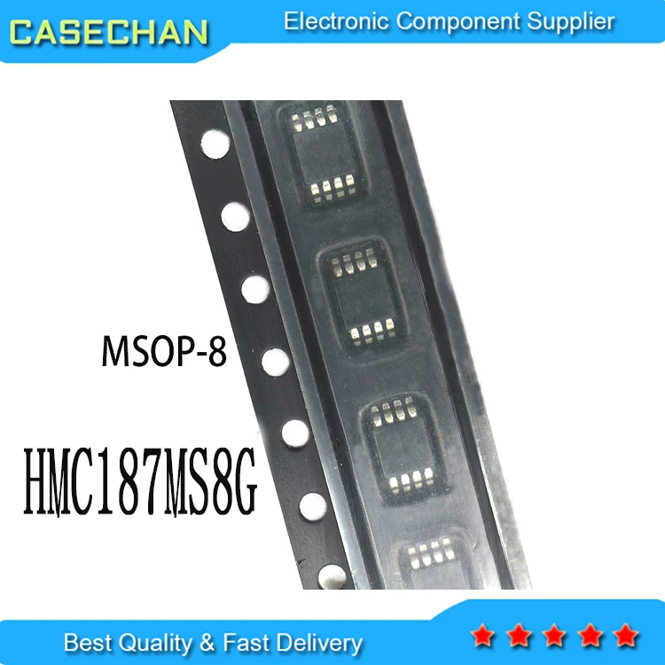 10PCS Nuovo e Originale HMC187MS8 HMC187 H187 MSOP-8 HMC187MS8G