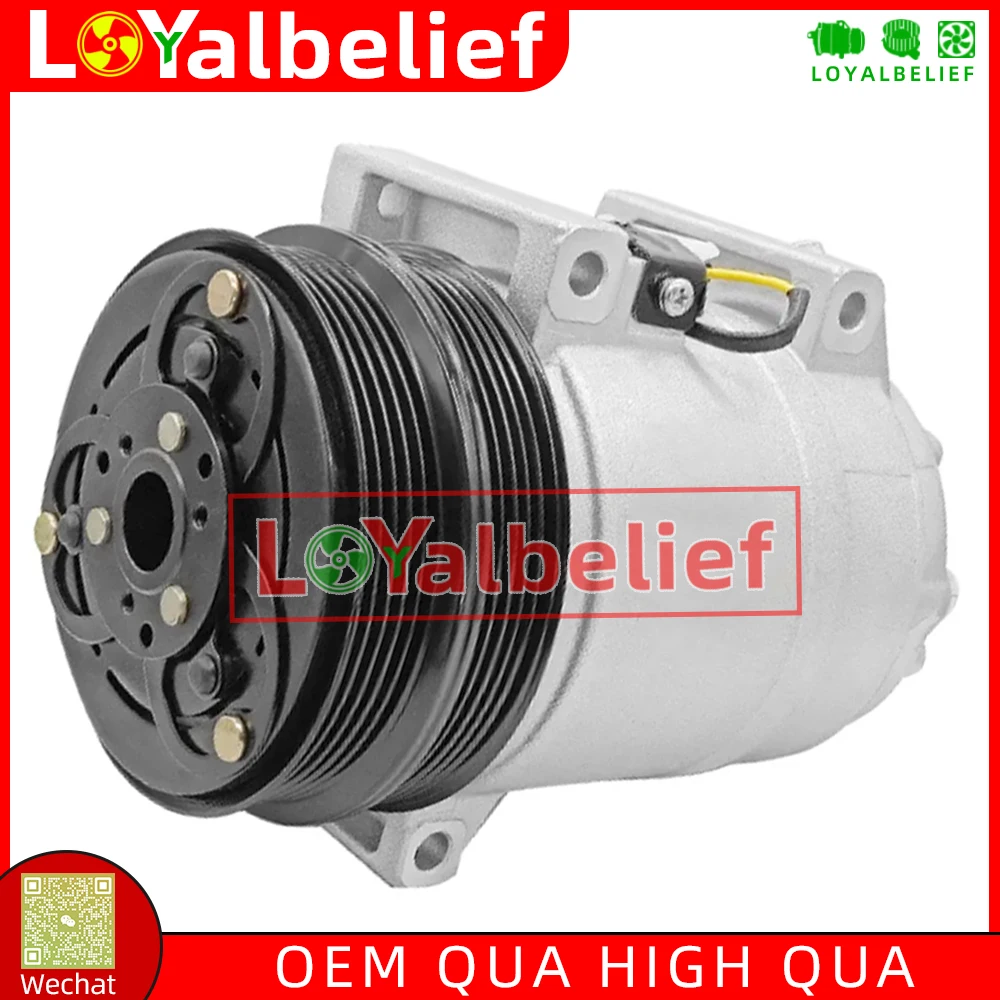 A/C AC Compressor For Volvo V50 2.4L L5 V50 2.5L L5 S40 2.5L L5 30761390 30767273 30780330 8602925 8603656 3M5H19D629MK