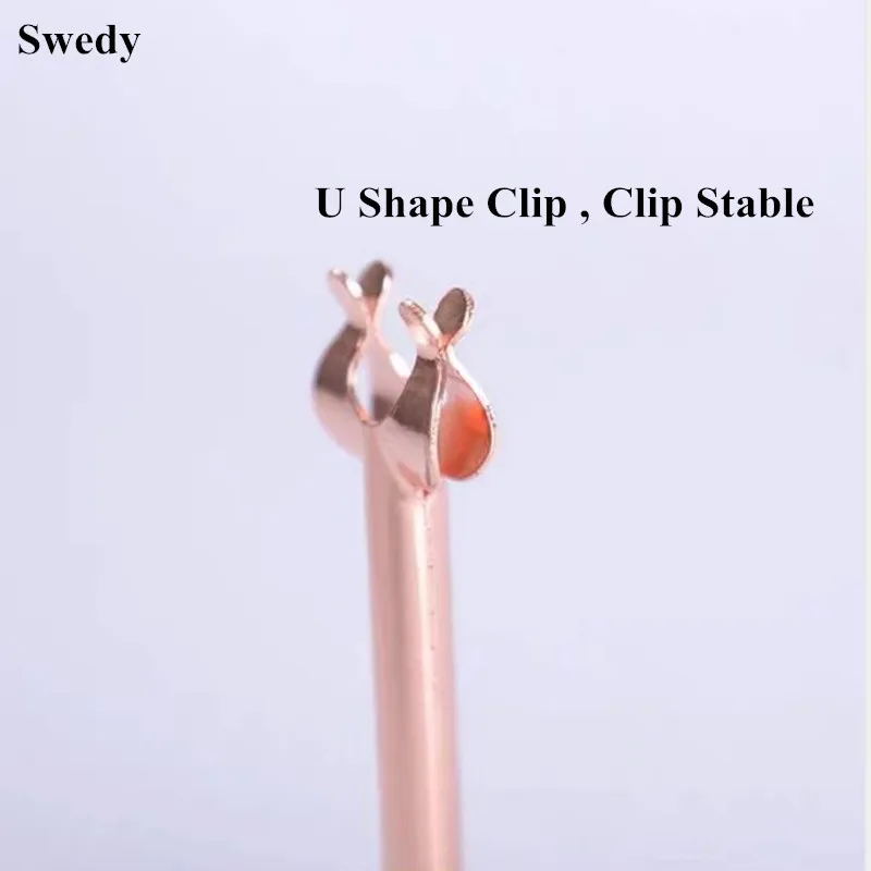 Metal Wedding Picture Photo Holder Menu Paper Table Number Name Place Card Holder Display Clip Stand Ticket Price Label Tags