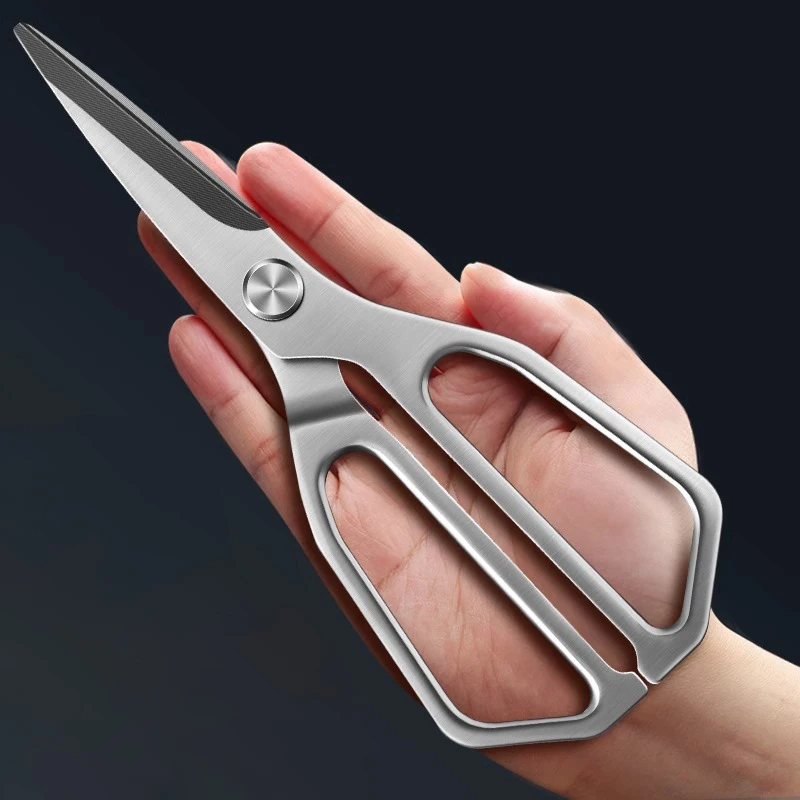 

All steel kitchen scissors,super sharp chicken bone scissors,multi-purpose barbecue scissors,kitchen accessories,kitchen gadgets