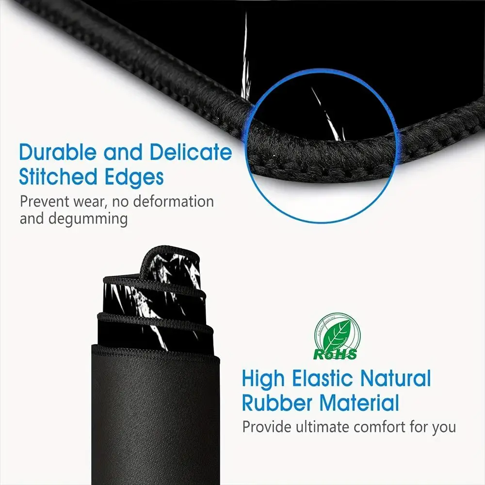 لوحة ماوس من نوع سرعة الكمبيوتر، سجادة لمشغلات الرياضات الإلكترونية، لوحة مفاتيح الكمبيوتر المحمول