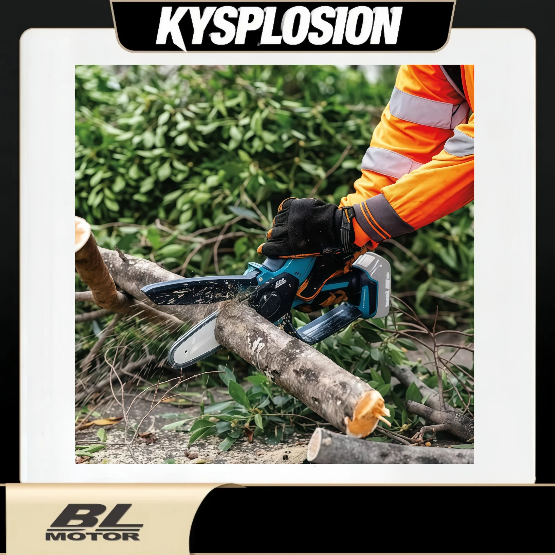 

For Makita 18V Cordless Chainsaw for Woodworking with Small Handheld Electric 6-inch Logging Sawzall Mini Portable Chainsaw