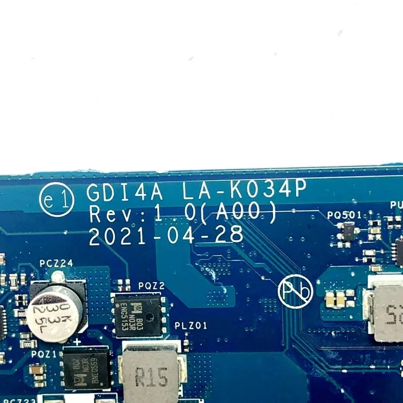 

Mainboard CN-0FTXD9 0FTXD9 CN-0PY8NM 0PY8NM LA-K034P With I3-1115G4 / I5-1135G7 CPU For DELL 3501 Laptop Motherboard 100% Tested