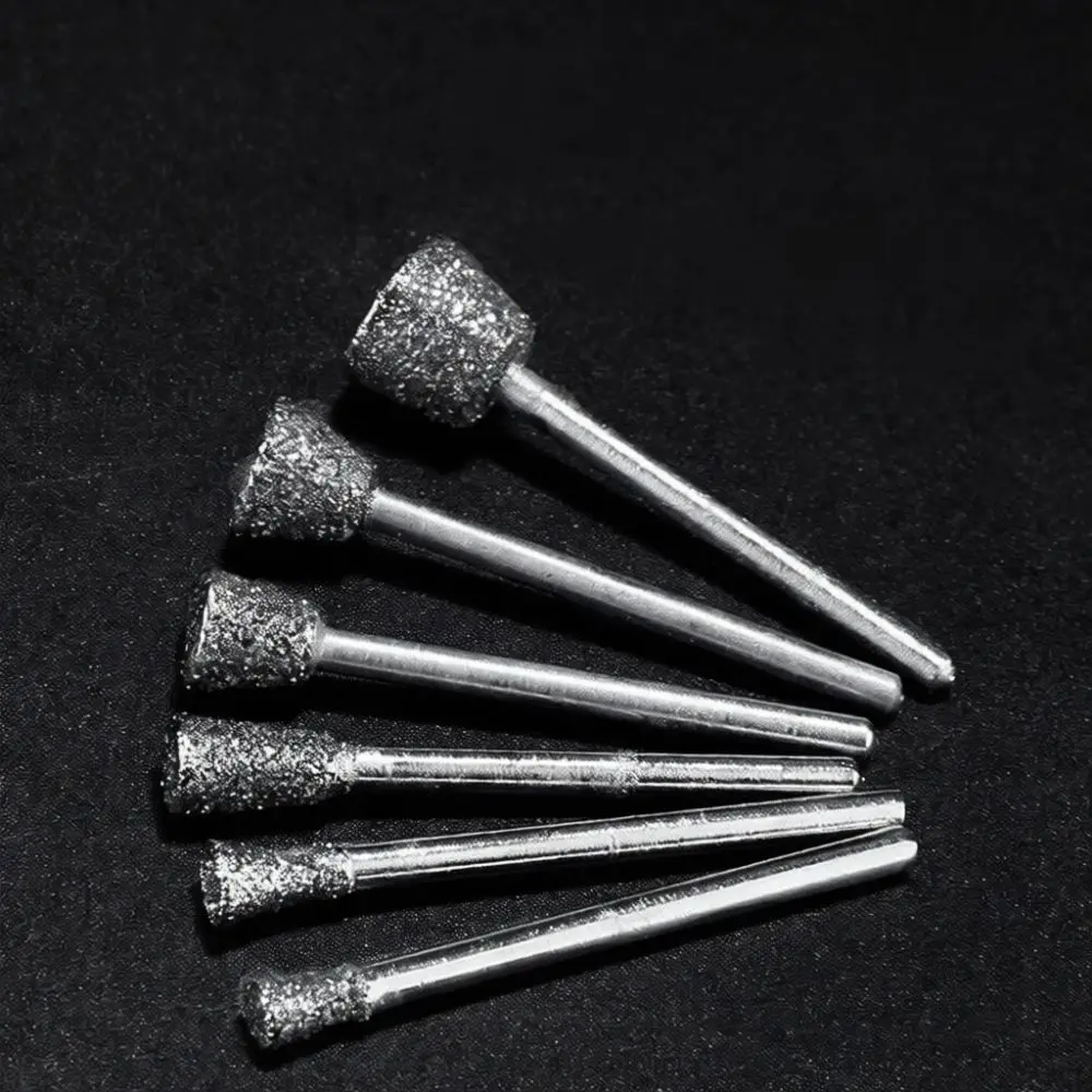 Professional Emery Grinding Heads For Stone Sculpture Engraving Bits Diamond Mounted Points For Rotary Power Tools