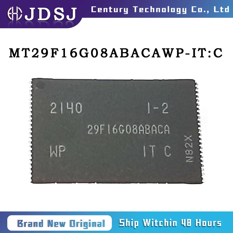 

1PCS/5PCS/10PCS/50PCS MT29F16G08ABACAWP-IT:C IC FLASH 16GBIT PAR 48TSOP I 100% New Original IC Chip