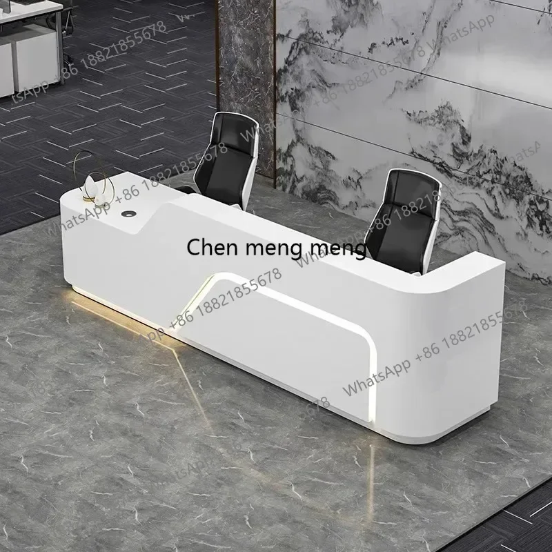 G153 Speech Reception  Church Pulpit Office Desk Cashier Front entrances modern Party  Tables beauty institute counter 160 Furni