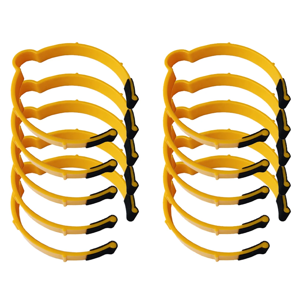 10PCS/Pack Car Wrap Sticker Clamp Vinyl Film Sheet Clip Fastener Wall Paper Collecting Ring Wrapping Roll Binding Hoop Tool