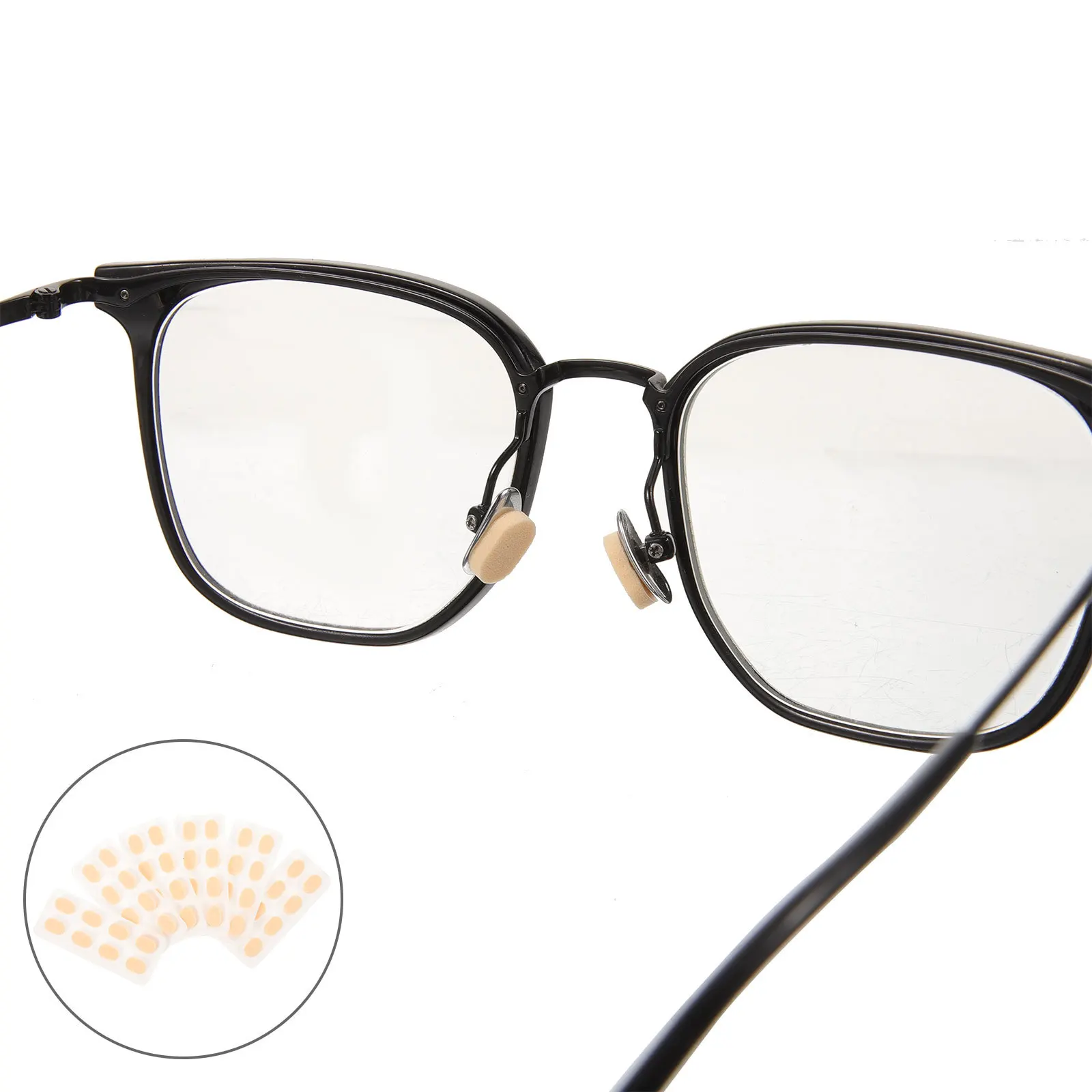 

20 Sheets Anti-Skid Nose Pads for Eyeglasses Sunglasses Self Adhesive Sponge Comfortable Non-Slip Eyewear Accessories