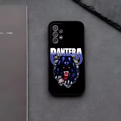 Panteras Music for Samsung Galaxy S24 S22 S23 S20 S21 Ultra Fe Plus M54 A34 A54 A24 A52 Coque
