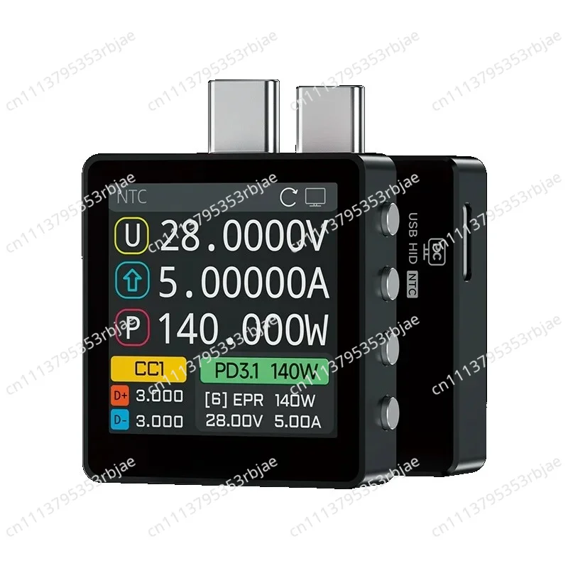 K2 tester WITRN power meter USB voltmeter ammeter PD3.1 fast charging protocol automatic detection