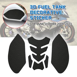 For BMW S1000RR 2009 2010 2011 2012 2013-2023 motorcycle accessories anti slip tank pad 3D side gas knee grip protector sticker