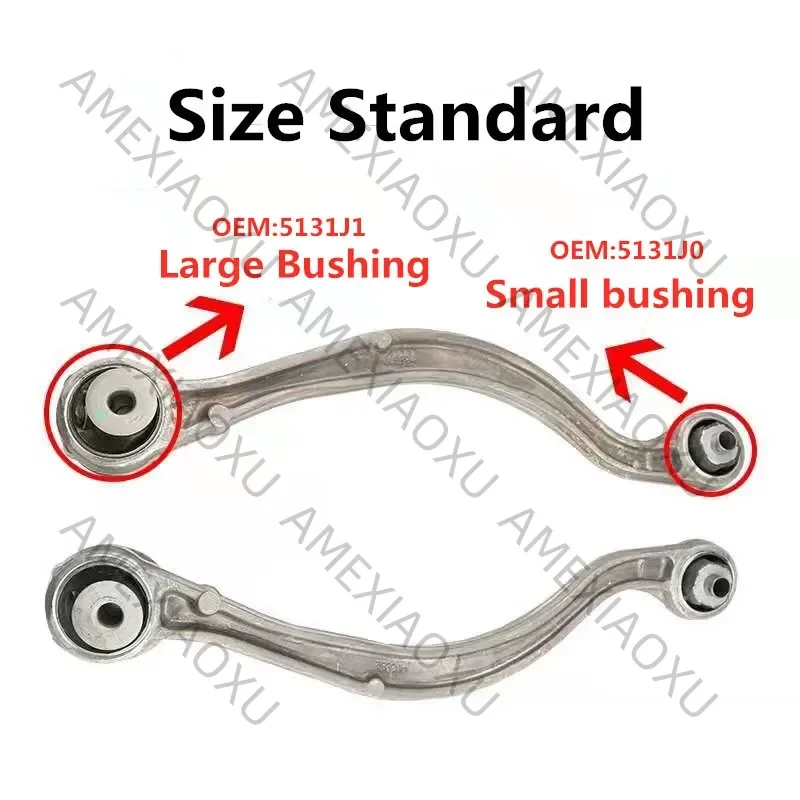 

Подходит для Citroen C5 C6 DS7 Peugeot 508, втулка заднего гибкого рычага задней подвески, резиновая втулка поворотного рычага 5131J1 5131J0