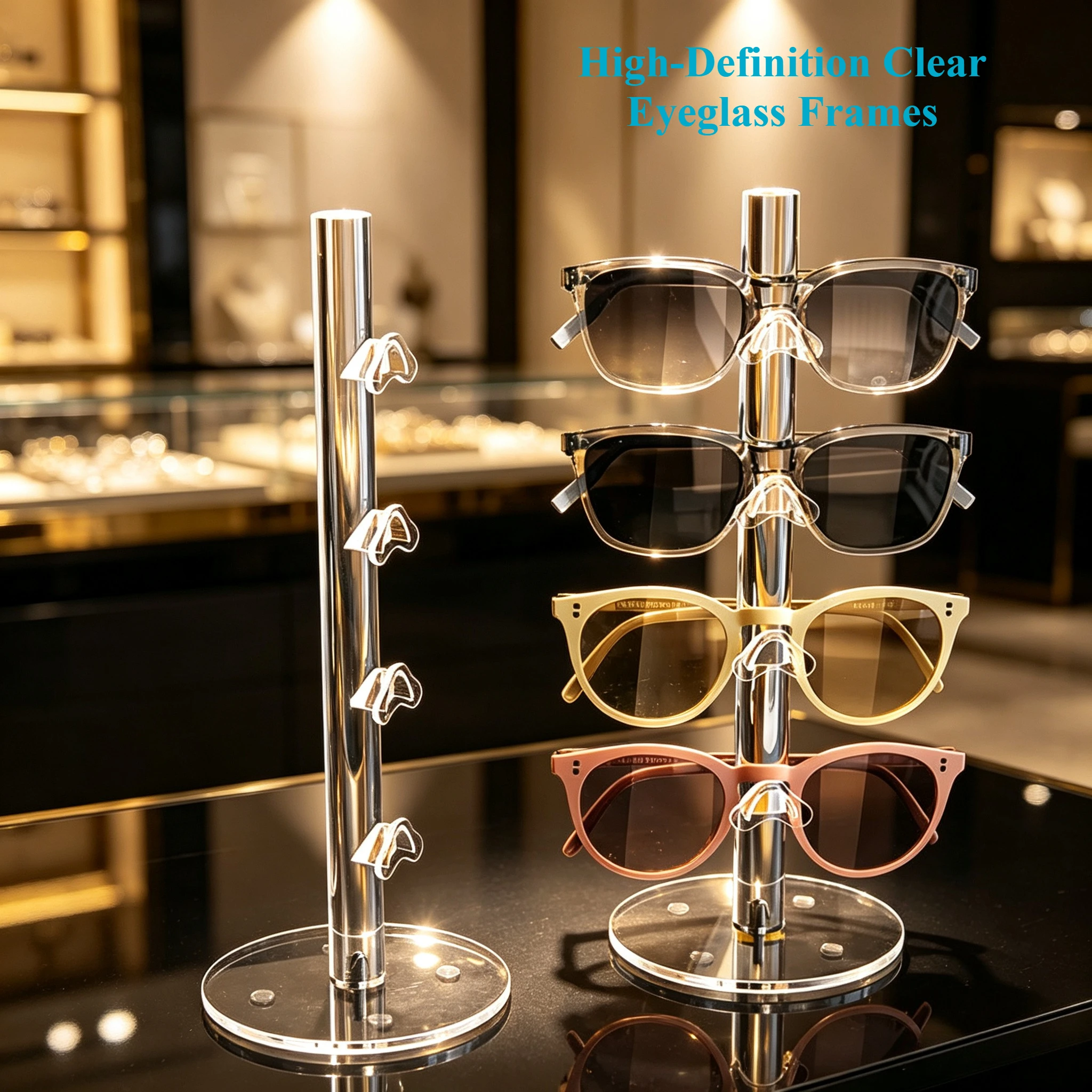 Popular Popular Acrylic Sunglasses Display Stand, Eyewear Rack Organizer,Optical Shop Showcase Prop,Countertop Glasses Holder for Retail - Aliexpress Deal