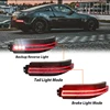 닛산 Z33 350Z 2003 2009 LED 후미등 조립 키트, 자동 후방 안개, 주행, 브레이크, 방향 지시등, 백업, 후진등 4