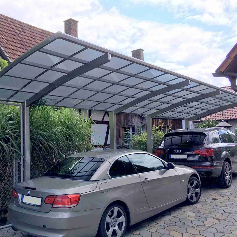 Factory Direct Aluminum Carport Parts and Full System, Durable Structure with Competitive Price
