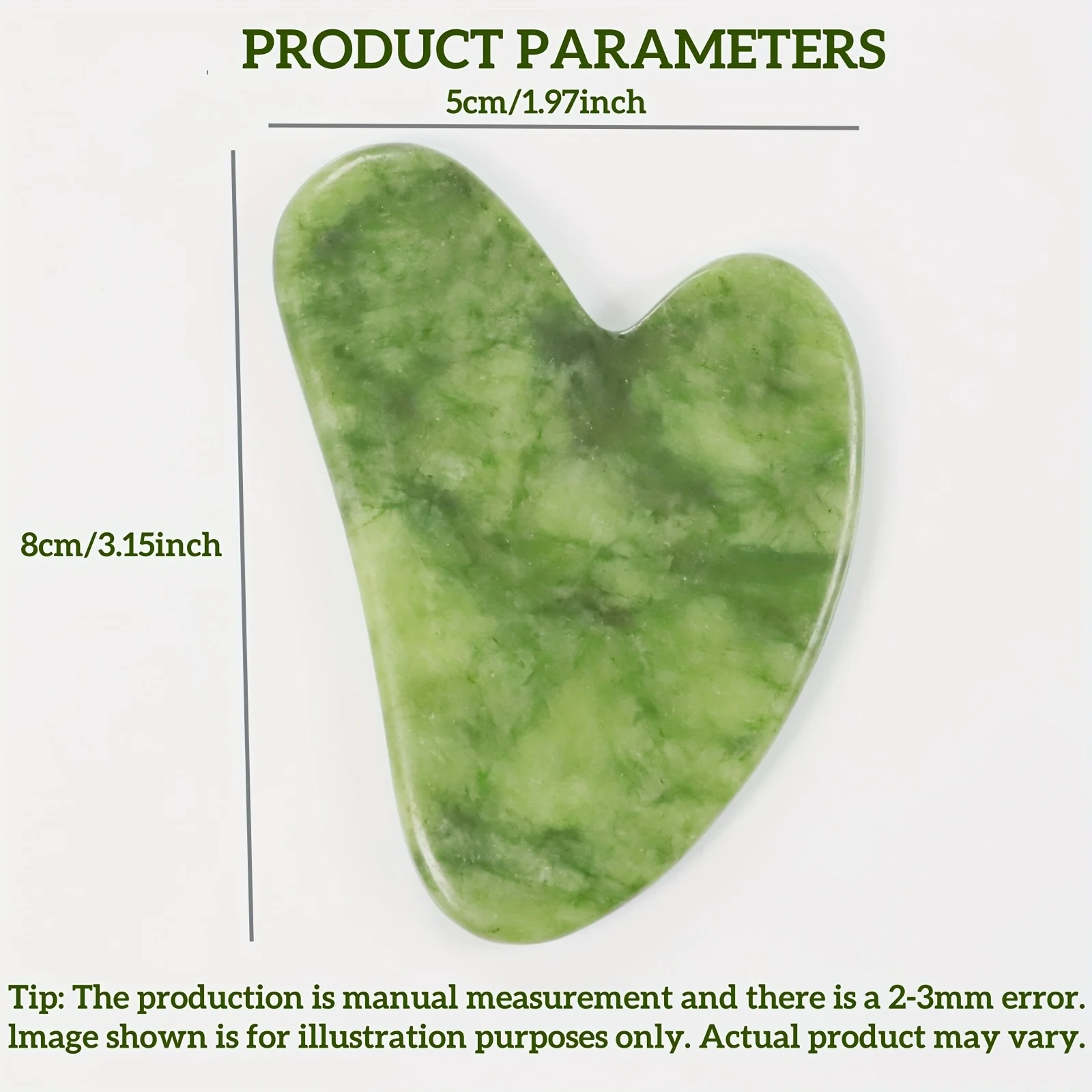 Facial Gua Sha Tool Jade Guasha Board Muscle Relaxation Skin Lifting Face Thin Scraper Face Massager Beauty Tool Self-Care Gift view 3