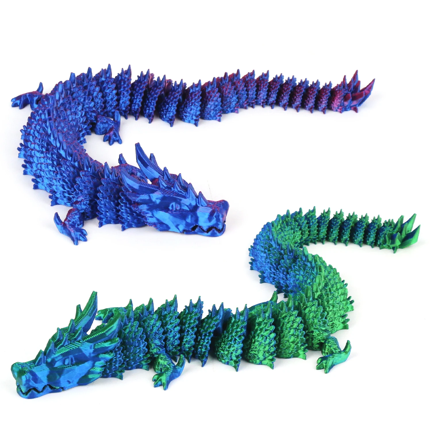 

Stereoscopic Joint Dragon King Model Crystal Dragon Decorative Ornament Multi Joint Movable Decompression Toy Collection Crafts