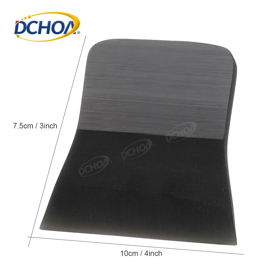 DCHOA PPF Squeegee Soft TPU Scraper Car Vinyl Wrap Window Tint Film Applicator Anti Scratch Bubble Remover Detailing Tool
