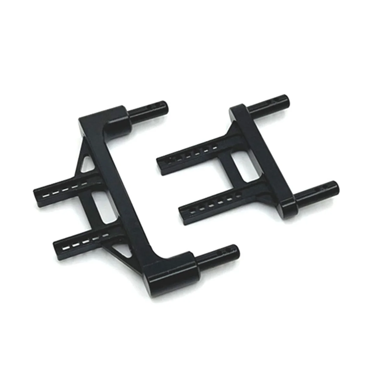 Metal Front and Rear Body Mount Post for SCY JJRC 1/16 Q130 RC Car Upgrade Parts Black