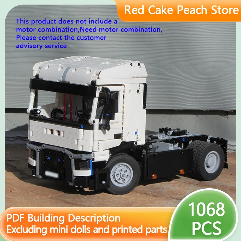 

Speed Racing Car Model MOC Building Bricks T480 4x2 Tractor Modular Technology Children Holiday Gifts Assemble Toys Suit