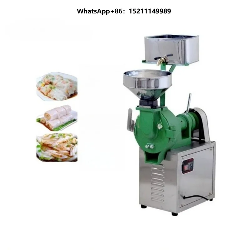Multifunctional Dry Wet Peanut Butter Machine New  Stone Mill Rice Pulping Equipment for Corn for Flour Mill