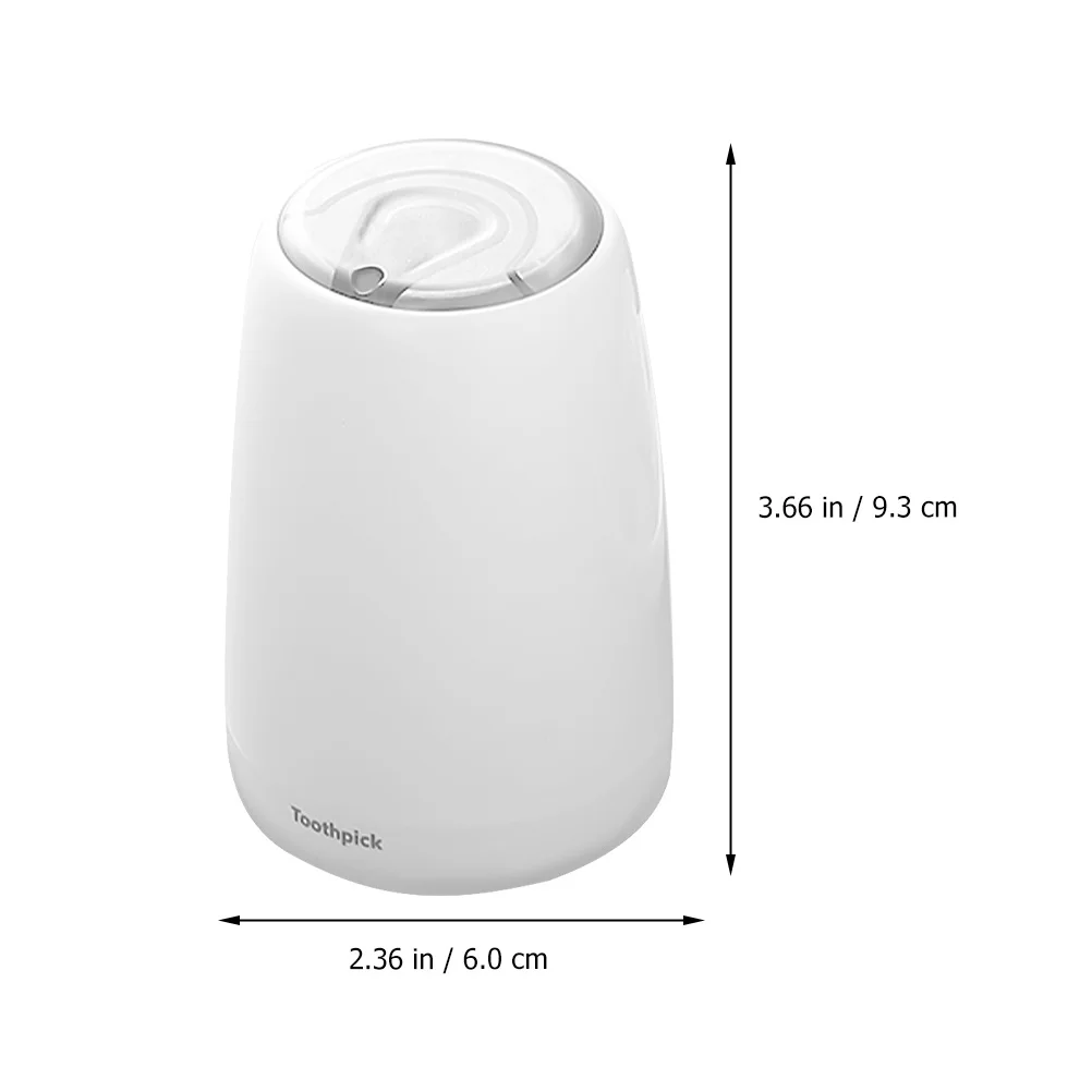 

1Pcs Compact Pop-Up Toothpicks Box Hand-Pressed Design Convenient and Reliable for Household Furniture Toothpick Dispenser