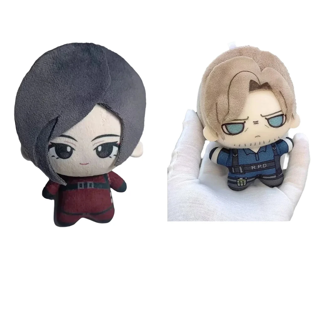 

Брелок-подвеска Resident 9: плюшевая кукла Ада 10 см, милые мягкие игрушки Леон и Эшли, подарки для фанатов, украшение для рюкзака