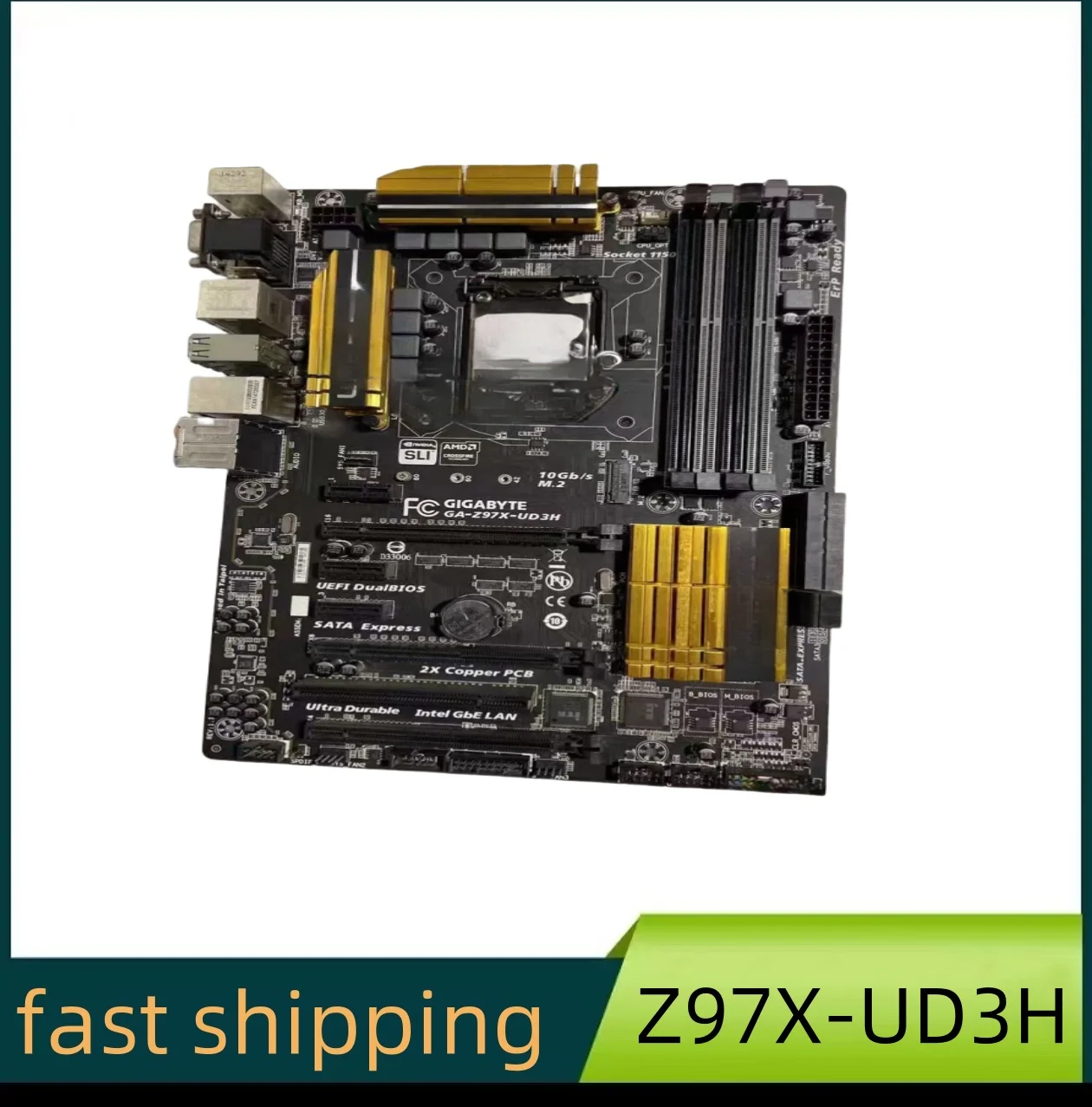 

Z97X-UD3H Z97 motherboard 1150 DDR3 board supports 4790K M2 interface