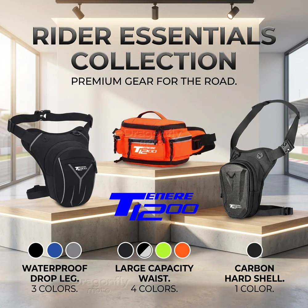 

For Yamaha Super Tenere tenere1200 Tenere 1200 2014- Motorcycle Leg Bag Waterproof Rider Waist Bag Cycling Bike Crossbody Bag